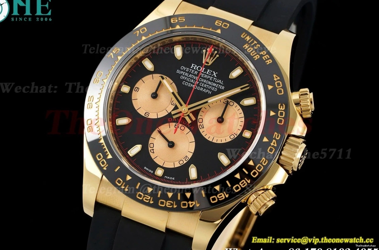 Paul RU YG 40MM Clean 116518 Newman Daytona DD4130 0519
